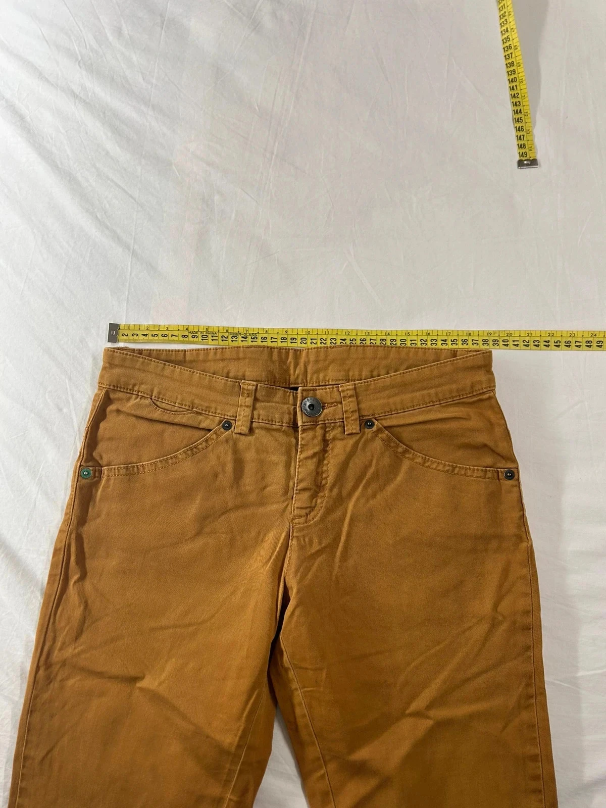 Bruine vintage denim in Benetton-stijl – photo 5